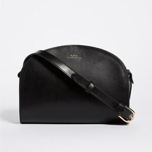 A.P.C. Half Moon Bag cowhide leather